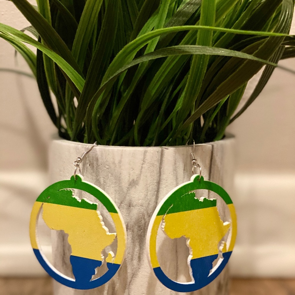 African Inspired Fashion Earrings